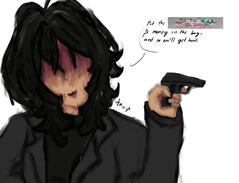 character: amber (notkenny's oc, done for art contest)